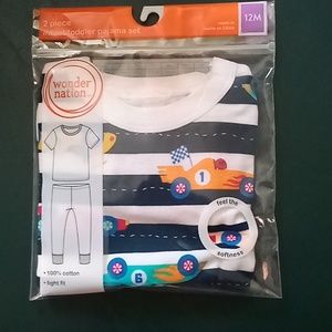 Wonder Nation 2 piece pajama set